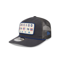 Chicago Cubs New Era Washed Graphite 19TWENTY Trucker Snapback Hat One Size Grey