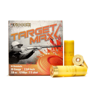 Fiocchi Scheels Exclusive Target Max Case 20 Gauge Shotshells 250 Round Box