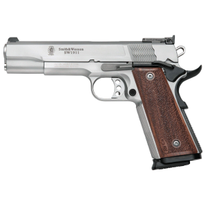 Smith & Wesson 1911 Performance Center Pro 9mm Pistol With Adjustable Rear Sight