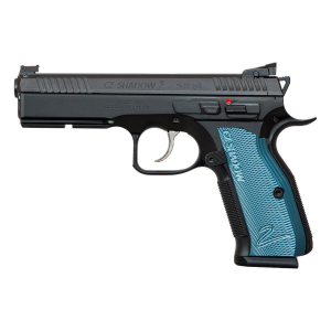 CZ Shadow 2 Black and Blue Luger 9mm Pistol