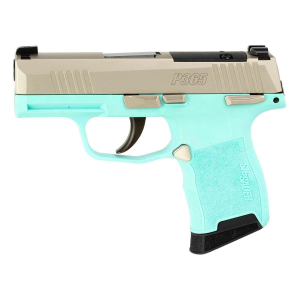 SIG SAUER P365-380 Robins Egg Blue Optic Ready Micro-Compact 380 ACP Pistol