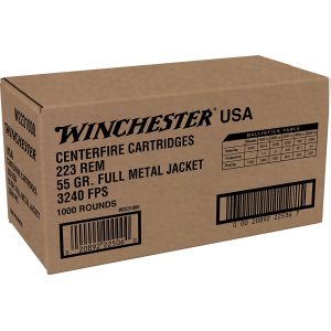 Winchester USA Target & Practice 223 Remington Rifle Ammunition 1000 Round Box