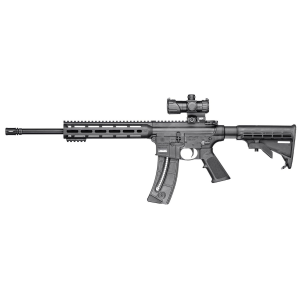 Smith & Wesson M&P 15-22 Sport 22 LR 22 LR Rifle with Red-Green Dot Optic