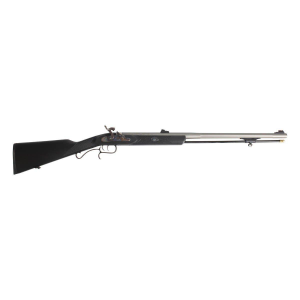 Traditions Shedhorn Musket Cap Black/SS Cerakote Sidelock Percussion 50 Caliber Muzzleloader With Sights