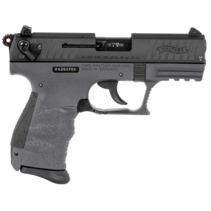 Walther 5120765 P22Q TUNGSTEN GREY 10RD 22 Long Rifle Pistol