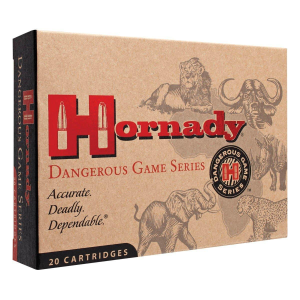 Hornady Dangerous Game Series DGS 450-400 Nitro Express Rifle Ammunition 20 Round Box