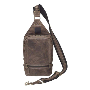 Gun Tote'n Mamas Buffalo Leather Sling Backpack