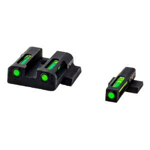 HIVIZ Litewave H3 Tritium/Fiber Optic Sight for Smith & Wesson Full & Compact Sized Handguns