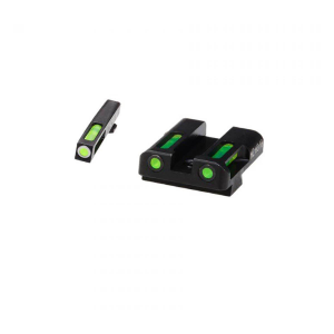 HIVIZ Litewave H3 Tritium/Fiber Optic Sight for Glock 45 ACP/10mm