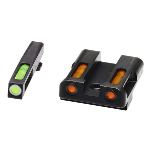HIVIZ Litewave H3 Tritium/Fiber Optic Sight for Glock 45 ACP/10mm