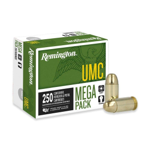 Remington UMC Mega Pack 40 S&W Handgun Ammunition 250 Round Box