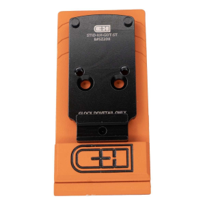 C&H Precision Pistol Red Dot Steel Adapter Plate for Staccato Duo