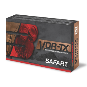 Barnes VOR-TX Safari TSX 375 H&H Magnum Rifle Ammunition 20 Round Box