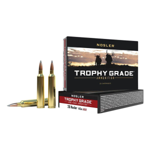 Nosler Accubond Long Range Trophy Grade 26 Nosler Rifle Ammunition 20 Round Box