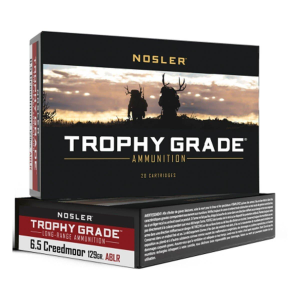 Nosler Accubond Long Range Trophy Grade 6.5 PRC Rifle Ammunition 20 Round Box