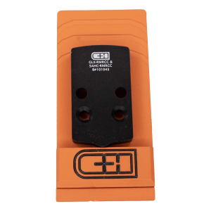 C&H Precision Pistol Red Dot Adapter Plate for Glock 43X/48 MOS RSH