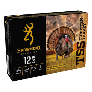Browning Ammunition Browning TSS Tungsten Turkey 12 Gauge Shotshells 5 Round Box