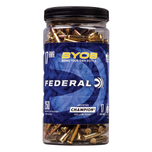 Federal Champion BYOB Hollow Point 17 HMR Rimfire Ammunition 250 ct.