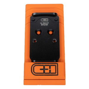 C&H Precision Pistol Red Dot Steel Adapter Plate for Glock MOS
