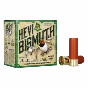HEVI-Shot Hevi Bismuth Waterfowl 12 Gauge Shotshells 25 Round Box