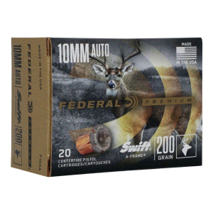 Federal Swift A-Frame 10mm Auto Handgun Ammunition 20 Round Box
