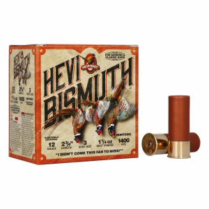 HEVI-Shot Hevi Bismuth Upland 12 Gauge Shotshells 25 Round Box