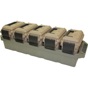 MTM Case Gard 5-Can Ammo Crate Mini
