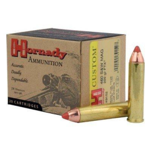 Hornady LEVERevolution FTX 460 S&W Mag Handgun Ammunition 20 Round Box