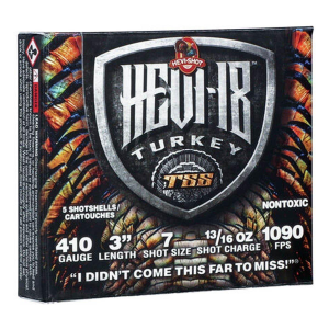 HEVI-Shot Hevi-18 Turkey TSS .410 Bore Shotshells 5 Round Box