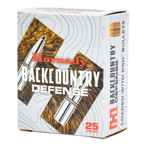 Hornady Backcountry Defense DGH 454 Casull Handgun Ammunition 20 Round Box
