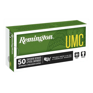 Remington UMC Handgun JSP 357 Magnum Handgun Ammunition 50 Round Box