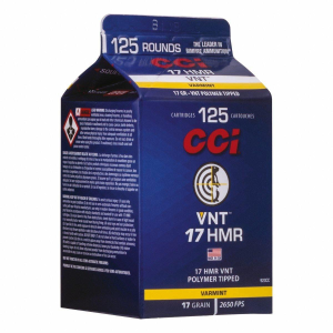 CCI VNT 17 HMR Rimfire Ammunition 125 ct.