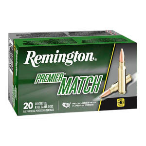 Remington Premier Match 300 AAC Blackout Rifle Ammunition 20 Round Box