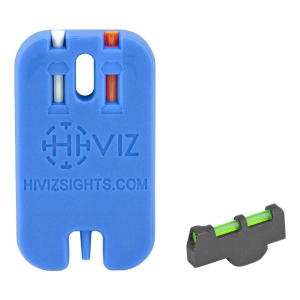 HIVIZ Interchangeable Front Sight for Smith & Wesson pinned sight revolvers