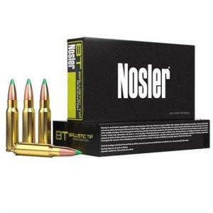 Nosler Ballistic Tip 7mm-08 Remington Rifle Ammunition 20 Round Box