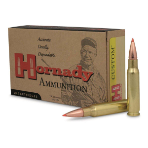 Hornady Custom V-MAX 243 Winchester Rifle Ammunition 20 Round Box