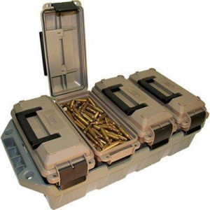 MTM 4-Can Ammo Crate 30 Cal Dark Earth