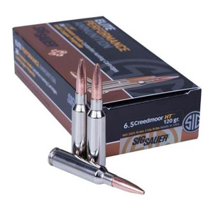 SIG SAUER Elite Copper Hunting 6.5 Creedmoor Rifle Ammunition 20 Round Box