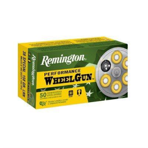 Remington Performance Wheelgun 38 Special Handgun Ammunition 50 Round Box