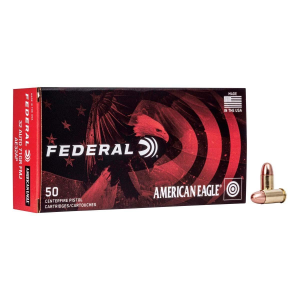 Federal American Eagle FMJ 32 ACP Handgun Ammunition 50 Round Box