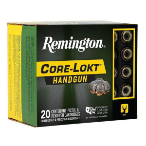 Remington Core-Lokt JHP 44 Remington Magnum Handgun Ammunition 20 Round Box