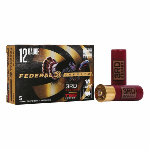 Federal 3rd Degree with Heavyweight TSS 12 Gauge Shotshells 5 Round Box