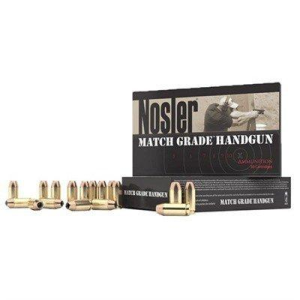 Nosler Match Grade JHP 40 S&W Handgun Ammunition 20 Round Box