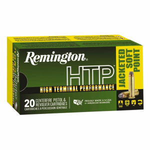 Remington HTP JSP 44 Remington Magnum Handgun Ammunition 20 Round Box