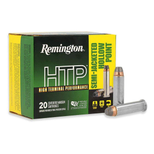 Remington HTP Semi-Jacketed Hollow Point 357 Magnum Handgun Ammunition 20 Round Box
