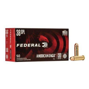 Federal American Eagle 38 Special Handgun Ammunition 50 Round Box