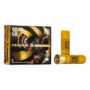 Federal 3rd Degree with Heavyweight TSS 20 Gauge Shotshells 5 Round Box