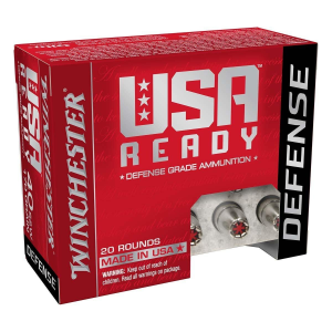 Winchester USA Ready Defense 40 S&W Handgun Ammunition 20 Round Box