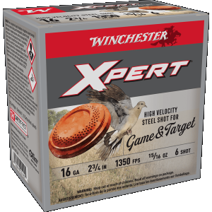 Winchester Xpert Game & Target Steel Shot 12 Gauge Shotshells 25 Round Box
