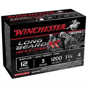 Winchester Long Beard XR Turkey 12 Gauge Shotshells 10 Round Box